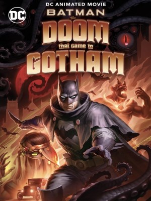 Batman: The Doom That Came to Gotham là phim hoạt hình lấy bối cảnh những năm 1920, khi Bruce Wayne trở về Gotham và phát hiện thành phố bị đe dọa bởi một thực thể cổ xưa từ thần thoại Lovecraft. Batman cùng các nhân vật quen thuộc như Alfred và Selina Kyle phải chiến đấu chống lại các sinh vật siêu nhiên trong một bầu không khí Gothic đầy bí ẩn. Phim kết hợp giữa hành động siêu anh hùng và yếu tố kinh dị, mang đến trải nghiệm mới cho người hâm mộ Batman.