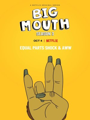 Big Mouth Season 3 (Lắm Chuyện - Mùa 3) - Các nhân vật bắt đầu chu kỳ khám phá thế giới ngoại ô, gặp phải những thách thức mới như mối quan hệ, tình dục an toàn, và tự chủ. Bộ phim đặt ra nhiều câu hỏi hóc búa về quyền lực và sự nhận thức về bản thân.