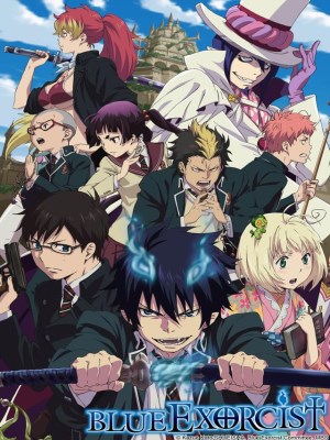 Bộ phim Blue Exorcist (Lam Hỏa Diệt Quỷ) kể về câu chuyện của Okumura Rin, chàng trai lai được ma quỷ Satan và người đàn bà nhân loại cùng sinh ra. Một hôm Okumura Rin chợt được biết mình là con trai của Santa và cần dùng kiếm Hàng Ma kiểm soát năng lực khi cãi nhau với mục sư nuôi lớn mình Fujimoto Shirou. Lúc đó, ma quỷ đang tấn công tu viện một cách trắng trợn, mục sư Fujimoto bị Satan chiếm hữu thân thể mà tự tử để bảo vệ Rin. Âm mưu của Satan không được Rin tiếp nhận nên Satan muốn dẫn cậu về “Gehenna”. Bởi vậy, nhằm chống lại vận mệnh làm con trai của Satan, trả thù cho cha nuôi mục sư Fujimoto và chứng minh sự tồn tại của mình, Rin quyết tâm trở thành một chuyên gia diệt quỷ xuất sắc. Cậu được giám đốc của Học viện Chân Thập Tự Mephisto·Pheles dẫn về trường và chính thức gia nhập Đoàn Hiệp sĩ Chân Thập Tự, học tri thức diệt quỷ. Nhằm đánh bại cha đẻ Satan, dùng năng lực lam hỏa(ma quỷ) của mình trả thù, Rin bắt đầu hành trình chuyên gia diệt quỷ. Mục tiêu của cậu là: “Đánh Satan một trận.”