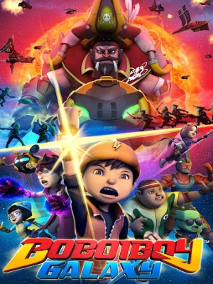 Bộ phim BoBoiBoy Galaxy Season 1 (BoBoiBoy Galaxy - Mùa 1) kể về cậu nhóc siêu anh hùng cùng hội bạn du hành khắp vũ trụ, dùng những siêu năng đặc biệt để chống lại bọn xấu đang đe dọa thiên hà.