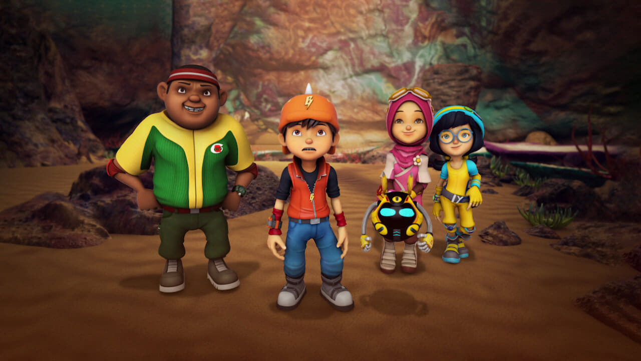 BoBoiBoy điều tra lời kêu gọi giúp đỡ từ một nhà máy bỏ hoang ngoài không gian và đối mặt với một đối thủ đáng gờm. Liệu sức mạnh mới của cậu có đủ để chiến thắng không?