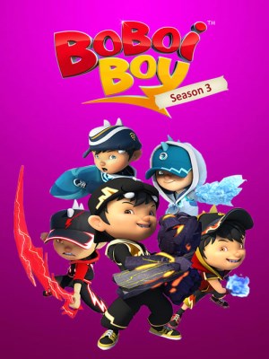 Bộ phim&nbsp;BoBoiBoy Season 3 (BoBoiBoy - Mùa 3)&nbsp;kể về cậu bé sát cánh cùng bạn bè, cậu nhóc có siêu năng lực nguyên tố chiến đấu chống lại đám người ngoài hành tinh thèm muốn cacao và muốn chinh phục hành tinh này.