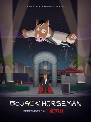 BoJack Horseman was the star of the hit television show "Horsin' Around" in the '80s and '90s, but now he's washed up, living in Hollywood, complaining about everything, and wearing colorful sweaters.