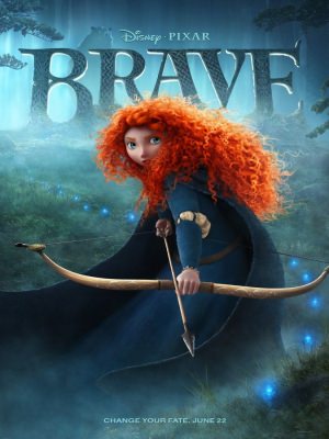 Brave (Công Chúa Tóc Xù) - Bộ phim xoay quanh nhân vật chính công chúa Merida. Từ nhỏ cô đã tỏ ra là người ngang bướng không thích những nề nếp chốn cung. Một ngày, hoàng hậu tổ chức kén phò mã cho Merida. Không chấp nhận sự sắp đặt Merida đã bỏ vương quốc ra đi. Trên đường đi cuộc gặp gỡ định mệnh với mụ phù thủy già đã đưa cô vào những cuộc phiêu lưu đầy hiểm nguy. Brave được đánh giá cao ở khía cạnh nhân văn, đề cao tình cảm gia đình, lòng quả cảm. Thông qua hình ảnh cô công chúa Merida bướng bỉnh người xem liên tưởng tới những cô bé, cậu bé tuổi teen bướng bỉnh mà mình đã gặp đâu đó, với tạo hình nhân vật khá đặc sắc ngộ nghĩnh Brave đã làm thỏa mãn sự háo hức của các Fan nhí. Bên cạnh đó những nhạc khúc Scotlen đã tạo ra điểm nhấn nhất định cho phim.