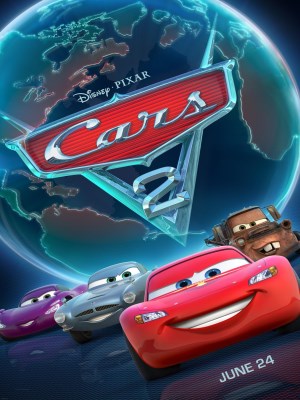 Cars 2 (Vương Quốc Xe Hơi 2) chuyển hướng từ chủ đề tập trung vào cuộc sống của Lightning McQueen ở thị trấn Radiator Springs và thay vào đó tập trung vào Mater, người bạn thân của McQueen. Mater bị cuốn vào một cuộc phiêu lưu quốc tế khi anh nhầm lẫn với một điệp viên quốc tế tên là Finn McMissile. Cuộc phiêu lưu đưa Mater và McMissile đến những địa điểm khác nhau trên thế giới, từ Tokyo đến Paris và London, để chống lại một âm mưu đen tối liên quan đến năng lượng tái tạo và cuộc đua xe ô tô quốc tế.