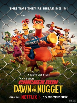 Bộ phim Chicken Run: Dawn of the Nugget (Phi Đội Gà Bay: Âm Mưu Gà Nugget) kể về một đàn gà dũng cảm tập hợp lại để cứu loài gia cầm khỏi mối đe dọa mới đáng ngại: trang trại gần đó đang âm mưu điều gì đó đáng ngờ.