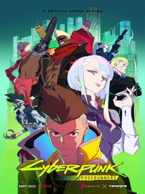 Cyberpunk: Edgerunners là một bộ anime hành động, khoa học viễn tưởng được sản xuất bởi Studio Trigger và phát hành trên Netflix vào tháng 9 năm 2022. Lấy bối cảnh trong vũ trụ Cyberpunk do Mike Pondsmith sáng tạo, tác phẩm đóng vai trò là phần tiền truyện của Cyberpunk 2077 và lấy mốc thời điểm diễn ra khoảng một năm trước các sự kiện trong trò chơi.Trong 1 thế giới phản địa đàng tràn ngập tham nhũng, tội phạm và công nghệ cấy ghép thiết bị phát triển, cậu bé David Martinez đã mất đi tất cả khi vô tình vướng vào 1 vụ lái xe xả súng cướp đi sinh mạng của mẹ cậu. Cảm thấy không còn con đường nào tốt hơn để chọn, cậu quyết định trở thành Edgerunner, những tay lính đánh thuê công nghệ cao ngoài vòng pháp luật, còn được biết đến với tên gọi khác là "cyberpunk".