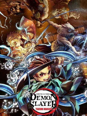 Demon Slayer: Kimetsu no Yaiba - Tsuzumi Mansion Arc (Thanh Gươm Diệt Quỷ: Dinh Thự Tsuzumi)&nbsp;kể về câu chuyện diễn ra tại thế giới nơi mà ác quỷ ăn thịt người hoành hành ngang dọc. Gia đình Tanjiro bị quỷ giết chết, em gái cũng bị dính lời nguyền mà biến thành quỷ. Dưới sự dẫn dắt của người săn quỷ, Tanjiro đã trở thành một thành viên của "Đội diệt quỷ". Từ đây, cậu đã tham gia chiến đấu và tìm mọi cách giúp em gái mình trở lại làm người. Cuộc chiến đấu thảo phạt bọn ác quỷ đã giết hại gia đình mình cũng là cuộc chiến đấu với mục đích để chấm dứt chuỗi ngày đau thương...