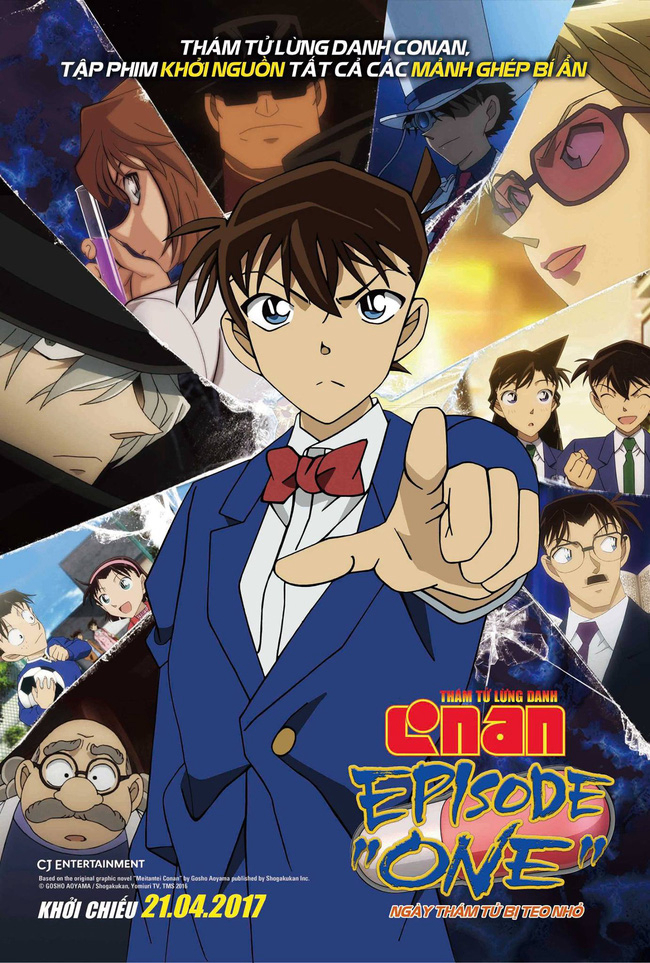 Phim Thám Tử Lừng Danh Conan: Thám Tử Lừng Danh Bị Teo Nhỏ - Detective Conan Episode One: The Great Detective Who Shrank 2016: tập đặc biệt dài 2 tiếng phát sóng vào 09/12/2016 tại Nhật, kỷ niệm tròn 20 năm, anime Thám Tử Lừng Danh Conan được phát sóng. Nội dung tập đặc biệt này sẽ tái hiện lại quá trình Shinichi bị bọn Tổ Chức Áo Đen cho uống loại thuốc khiến cơ thể Shinichi bị teo nhỏ, ngoài ra còn kể chi tiết về lý do tại sao Ran và Shinichi quyết định hẹn hò tại công viên Tropical Land.