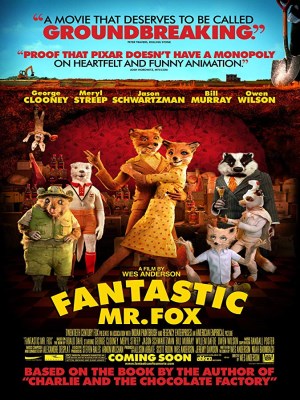 Fantastic Mr. Fox (Gia Đình Nhà Cáo) - Đây là bộ phim hoạt hình được xây dựng dựa trên cuốn tiểu thuyết cùng tên viết cho trẻ em của nhà văn Roald Dahl xuất bản năm 1970 tại Anh. Bộ phim công chiếu lần đầu tại liên hoan phim London vào 23 tháng 10 năm 2009 tại London, Anh. Bộ phim nói về ngài cáo - Mr. Fox và cuộc phiêu lưu trong vùng hoang dã đầy thú vị. Nào là nhổ lông gà mái, bắt gà tây, uống rượu táo, bóng đêm,... Có điều ngài cáo phải bỏ lại sau lưng những tháng ngày phiêu lưu hoang dã để làm điều tốt nhất mà các ông bố phải làm: đó là tinh thần trách nhiệm và vai trò của người cha. Nhưng Ngài Fox quá nổi loạn, quá hoang dã. Và Fox đã quyết định sẽ thử cướp bóc một lần nữa ở 3 gia đình nông dân bình thường, xấu xa là Boggis, Bunce và Bean. Đây đúng là một cuộc phiêu lưu kỳ thú và nguy hiểm. Fox hy vọng sẽ giúp 3 gia đình có trách nhiệm hơn, đoàn kết và sống tốt hơn. Cuộc phiêu lưu sẽ tăng thêm tình bạn, nâng cao sự nhận thức về tình bạn. Thật là ý nghĩa đúng không? Cho tới ngày 11/1/2010, bộ phim đã được đánh giá rất cao trên IMDB với số điểm là 8.3/10. Phim đã lọt vào top tuần tháng 11 năm 2009.