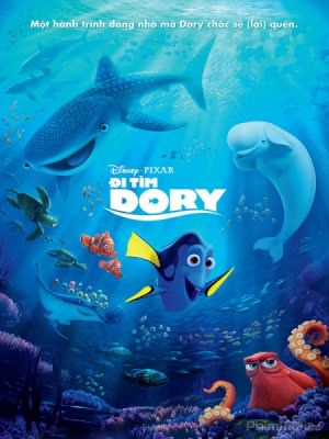 Finding Dory (Đi Tìm Dory)&nbsp;là bộ phim xoay quanh cô cá xanh nổi tiếng đãng trí Dory. Bối cảnh trong Finding Dory diễn ra 6 tháng sau&nbsp;Finding Nemo. Lúc này, Dory quay trở lại cuộc sống bình thường và yên tĩnh ở rạn san hô. Một ngày, cô cùng với Nemo tham gia vào một buổi dã ngoại để xem những con cá đuối di cư trở về nhà. Thấy vậy, Dory đãng trí bỗng nhớ nhà ghê gớm, và quyết định lên đường tìm xem cha mẹ cũng như quê hương bản quán của mình. Trên đường đi, cô gặp rất nhiều người bạn mới.