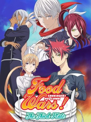 Trong Food Wars: Shokugeki no Soma Season 3 (Vua Đầu Bếp Soma - Mùa 3), Soma và các đồng đội của anh phải đối mặt với những thách thức mới và đòi hỏi cao hơn từ trường. Họ tham gia vào các cuộc thi nấu ăn với những đối thủ mạnh mẽ hơn, đồng thời khám phá ra những bí mật và quy tắc ẩn sau Totsuki Culinary Academy.