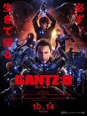 After being brutally murdered in a subway station, a teen boy awakens to find himself resurrected by a strange computer named Gantz, and forced to fight a large force of invading aliens in Osaka.