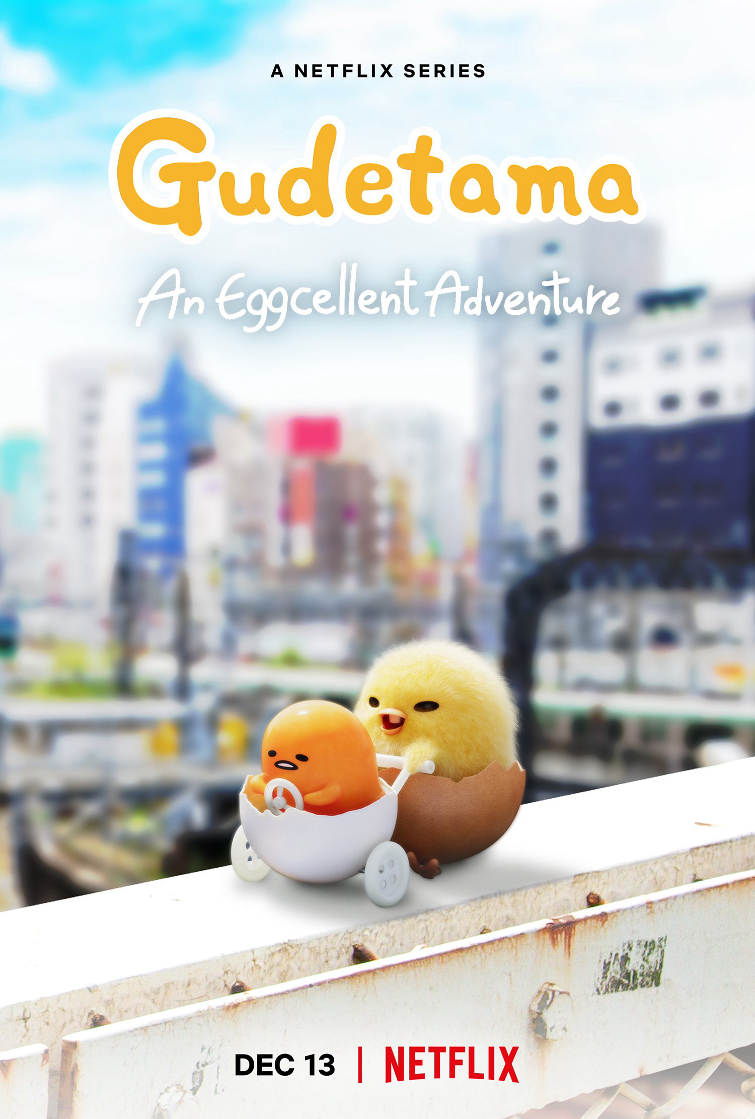 Quả trứng lười biếng Gudetama bất đắc dĩ dấn thân vào cuộc phiêu lưu có một không hai trong đời với Shakipiyo, chú gà con mới nở, quyết tâm tìm được mẹ của cả hai.