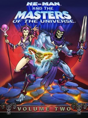 He-Man and the Masters of the Universe&nbsp;(2002) là một loạt phim hoạt hình Mỹ thuộc thể loại hành động, phiêu lưu và giả tưởng, sản xuất bởi Mike Young Productions, và là phiên bản làm lại của series hoạt hình kinh điển cùng tên từ thập niên 1980. Phim kể về câu chuyện của Hoàng tử Adam, người có thể biến thành chiến binh dũng mãnh&nbsp;He-Man&nbsp;để bảo vệ hành tinh Eternia khỏi thế lực tà ác của&nbsp;Skeletor. Các nhân vật nổi bật như Teela, Man-At-Arms, và Sorceress đều có vai trò quan trọng trong việc hỗ trợ He-Man trong cuộc chiến chống lại Skeletor và đội quân tay sai của hắn. Skeletor cùng nhóm nhân vật phản diện cũng được phát triển mạnh mẽ hơn, với các động cơ và kế hoạch phức tạp, làm cho câu chuyện trở nên phong phú và kịch tính.