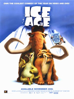 Ice Age (Kỷ Băng Hà) - Giữa thời điểm sắp chuyển sang chuyển sang kỷ băng giá, mọi con vật đều đi kiếm nơi ấm áp để sống. Manny, Sid, Diego phải theo bước chân con người để đưa 1 cậu bé bị lạc trở về với gia đình...nhưng Diego lại có một âm mưu khác để bắt chú bé đi vì Diego là 1 chú cọp nhận nhiệm vụ bắt sống đứa bé về cho Soto... Nhưng suốt quá trình trải qua những khó khăn cùng nhau 3 người bạn đã có được những tình cảm thật thân thiết để rồi cùng nhau chống lại đàn cọp gian ác.