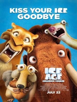 Ice Age: Collision Course (Kỷ Băng Hà: Trời Sập): Scrat sẽ có chuyến hành trình đến nơi mà chưa từng có nhân vật nào của Kỷ băng hà đặt chân đến. Tại đây, Scrat vô tình gây ra một loạt các sự kiện vũ trụ, từ đó gây ra nhiều sự biến đổi đe dọa tới thế giới Kỷ Băng Hà. Kết quả từ những trò đùa của Scrat lúc nào cũng nghiêm trọng, và lần này nó đã tạo ra một phiên bản mới của vụ nổ Big Bang. Để tự cứu mình, Sid, Manny, Diego và những sinh vật khác phải rời khỏi nhà của họ, tham gia vào một cuộc tìm kiếm hài hước. Họ lao vào cuộc hành trình đến những vùng đất mới lạ và gặp phải một loạt các nhân vật mới đầy màu sắc.&nbsp;