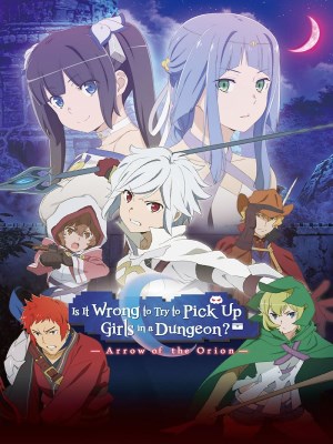 Is It Wrong to Try to Pick Up Girls in a Dungeon - Arrow of the Orion là một bộ phim hoạt hình dựa trên series nổi tiếng về Bell Cranel, một chàng anh hùng trẻ tuổi trong thành phố Orario. Trong phim, Bell cùng với Hestia và các thành viên khác trong nhóm của mình phải đối mặt với một mối đe dọa mới khi một con quái vật mạnh mẽ xuất hiện và bắt cóc một nữ thần. Họ phải hợp tác để tìm kiếm và giải cứu, đồng thời khám phá những bí mật về thế giới quanh mình. Phim mang đậm yếu tố phiêu lưu, hành động và tình cảm, với những khoảnh khắc hài hước và cảm động, tiếp tục phát triển mối quan hệ giữa các nhân vật.