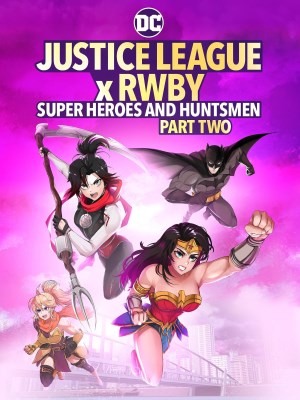 Justice League x RWBY: Super Heroes and Huntsmen Part Two là phần tiếp theo trong loạt phim hoạt hình crossover giữa Justice League và RWBY, được phát hành vào năm 2024. Phim tiếp tục câu chuyện đầy hành động và phiêu lưu giữa các nhân vật nổi tiếng của cả hai vũ trụ. Trong phần này, nhóm siêu anh hùng của Justice League, bao gồm Superman, Batman, Wonder Woman và nhiều nhân vật khác, hợp tác với các Huntsmen từ RWBY như Ruby Rose, Weiss Schnee, Blake Belladonna, và Yang Xiao Long. Họ phải đối mặt với một mối đe dọa mới đang đe dọa cả hai thế giới của họ. Câu chuyện xoay quanh việc khám phá các mối quan hệ giữa các nhân vật từ hai vũ trụ khác nhau, cùng với những xung đột, thử thách và bài học về tình bạn và sự đoàn kết. Các trận chiến đầy kịch tính và những màn hành động mãn nhãn là điểm nổi bật của bộ phim, đồng thời khám phá các chủ đề như trách nhiệm, sự hy sinh và tình yêu.