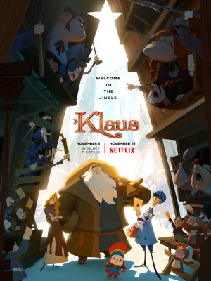 Klaus (Klaus: Câu chuyện Giáng sinh) kể về Jesper (lồng tiếng bởi Jason Schwartzman), một học sinh lười biếng và không nhiệt huyết với cuộc sống, bị gia đình ép buộc phải đến một địa điểm xa xôi tên là Smeerensburg. Để tránh việc bị chủ tịch cha làm mất quyền thừa kế, Jesper phải hoàn thành một nhiệm vụ đặc biệt: phải gửi được một số lượng thư đủ nhiều từ người dân không hoà thuận của thị trấn để giữ lại công việc. Tại đây, Jesper gặp Klaus (lồng tiếng bởi J.K. Simmons), một người lạ sống ẩn mình trong khu rừng có những kỳ tích đặc biệt. Họ cùng nhau bắt đầu một loạt các sự kiện không ngờ và tạo ra truyền thuyết về ông già Noel.