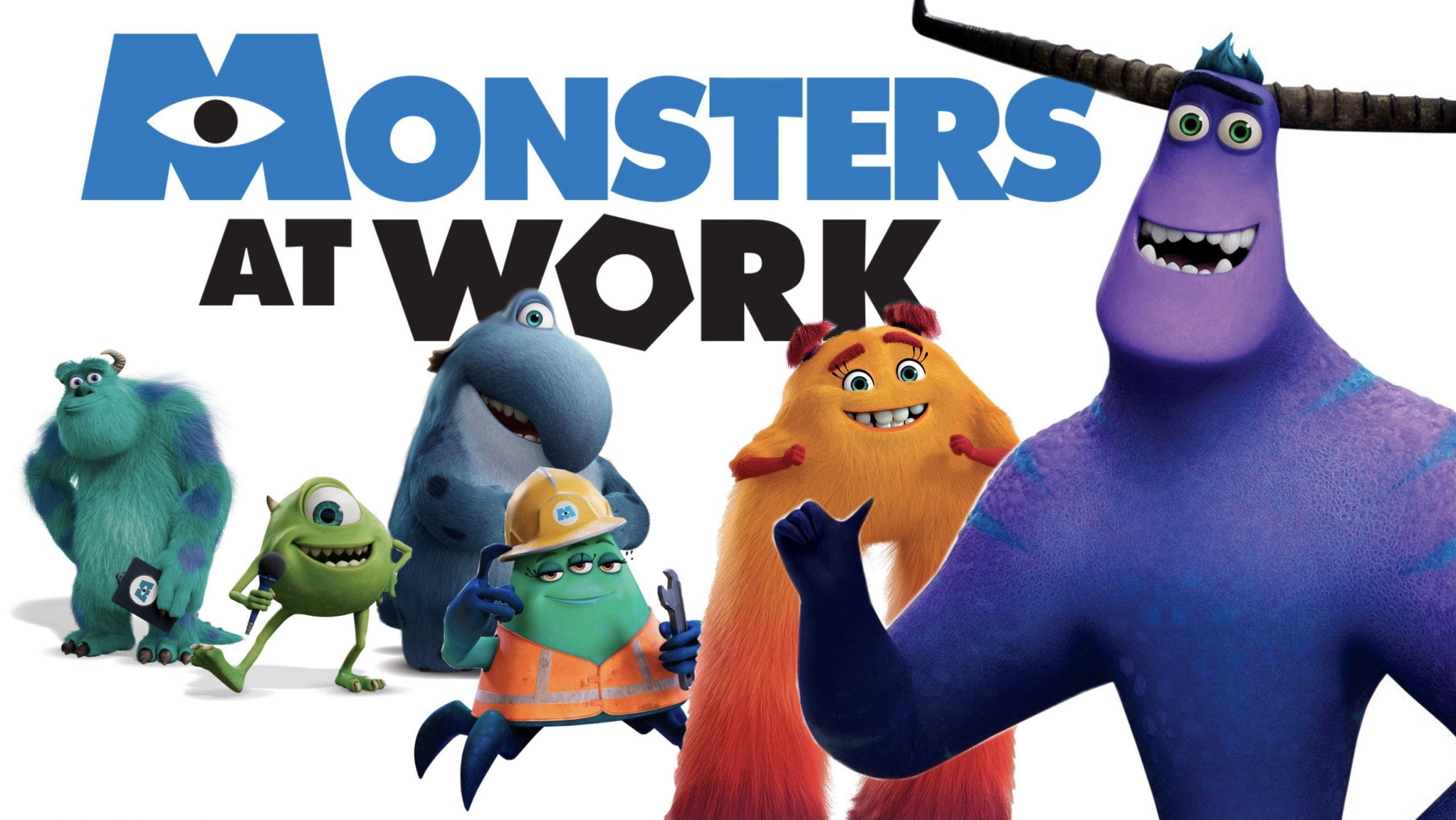 Monster At Work sẽ lấy bối cảnh 6 tháng sau sự kiện của Monster, Inc. Vào thời điểm này, công ty đã chuyển từ kinh doanh tiếng thét trẻ em sang nụ cười của chúng để tạo ra nguồn năng lượng cho thế giới quái vật. Mike và Sully lúc này đã được giao công việc quản lý Đơn vị phát hiện trẻ em. Mike rất là phấn khởi khi được thăng chức nhưng Sully thì tỏ vẻ e dè. Mike khẳng định rằng anh sẽ ban hành các quy định để tiếng cười đến khắp mọi nơi trong Công ty quái vật.