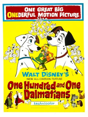 One Hundred and One Dalmatians (101 Chú Chó Đốm) là bộ phim hoạt hình thứ 17 của hãng Walt Disney. Phim kể về gia đình của hai chú chó đốm – Pongo và Purdy sống cùng hai người chủ tốt bụng là Roger – Anita. Khi Purdy sinh ra 15 chú chó đốm xinh xắn thì người bạn cũ của Anita là Cruella De Ville muốn mua lại cả ổ để lột da làm áo lông. Bị từ chối, Cruella đã cử tay sai đi bắt trộm các chú chó đốm con. Pongo và Purdy quyết vượt đường xa vạn dặm đi tìm lại các con.