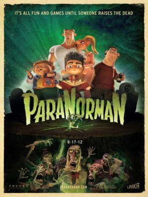 ParaNorman (Paranorman Và Giác Quan Thứ Sáu) - Một cậu bé có khả năng trò chuyện với các hồn ma. Để cứu thị trấn của mình khỏi 1 lời nguyền hắc ám từ nhiều thế kỉ trước, cậu và những người bạn nhỏ, cùng các hồn ma đã đứng lên để chiến đấu chống lại thế lực đen tối.