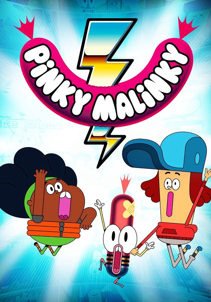 Pinky Malinky lại lên đường! Hãy đi theo những cuộc phiêu lưu liên tục của cậu bé xúc xích vui vẻ này khi cậu lan tỏa niềm vui và lạc quan cùng bạn bè mình là Babs và JJ.