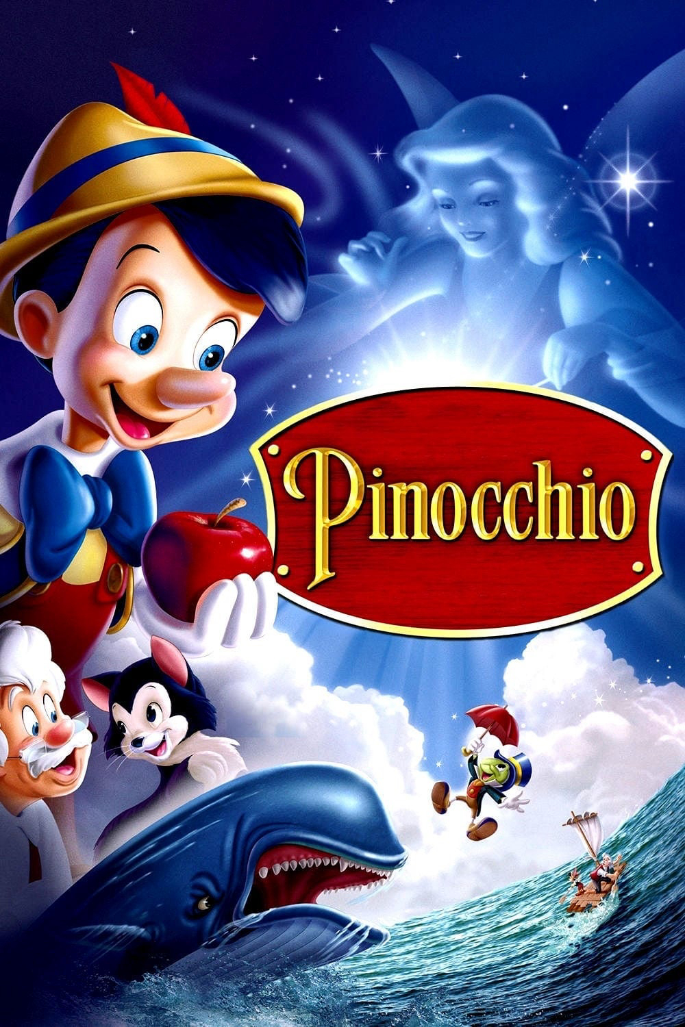 Pinocchio là người gỗ được tạo ra bởi bác thợ mộc Geppetto. Là người gỗ nhưng cậu luôn khao khát trở thành người thật sự. Điều đặc biệt nhất ở Pinocchio là mỗi khi nói dối, chiếc mũi của cậu lại dài ra.
 Chú bé được bác thợ mộc yêu quý vô cùng, cho đến một ngày, cô tiên xuất hiện và ban phép màu cho chú bé được trở thành người. Nhưng Pinocchio đã phải trải qua rất nhiều thử thách để thực sự trở thành người và trở về trong vòng tay âu yếm của người cha mình.