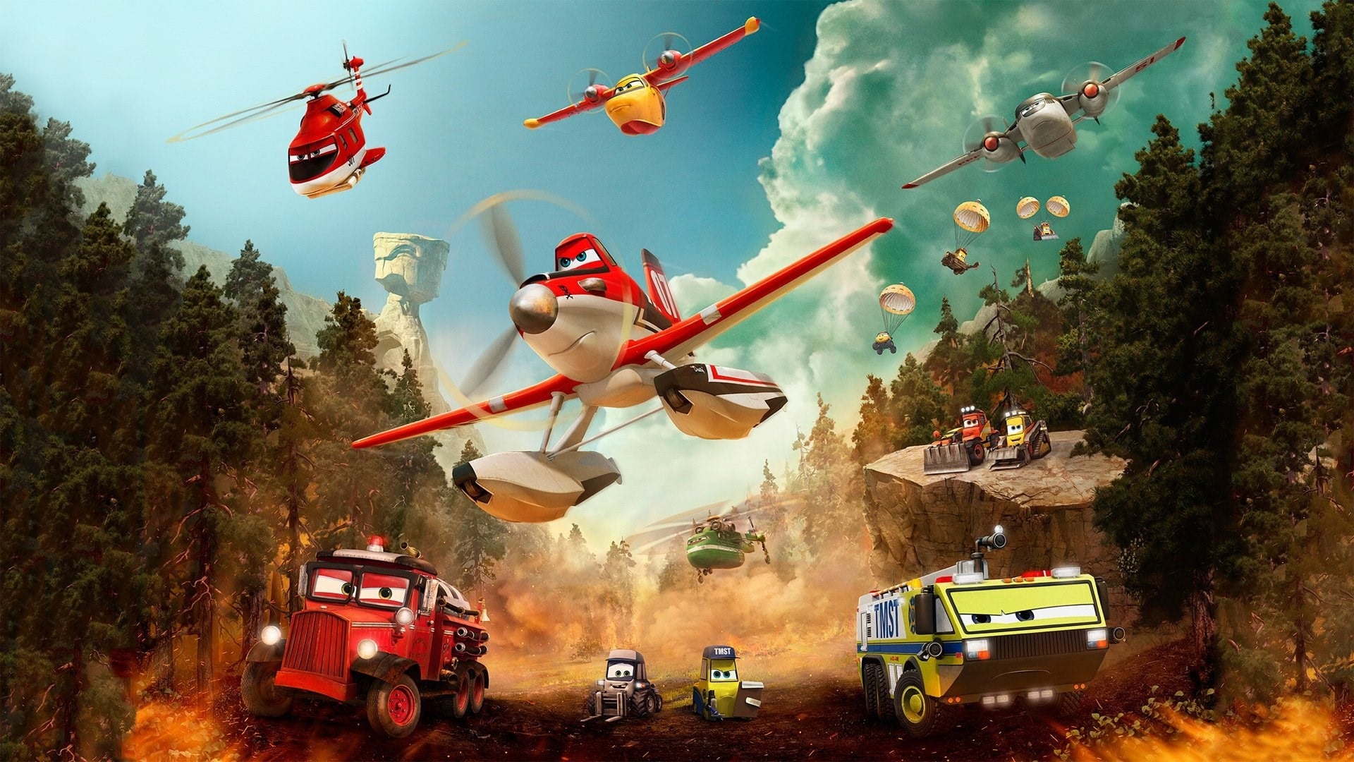 Planes 2: Anh hùng và biển lửa là một bộ phim hoạt hình 3D phiêu lưu hài hước dựng bằng máy tính của Mỹ năm 2014. Đây là phần tiếp theo của Thế giới máy bay, một bộ phim ngoại truyện năm 2013 thuộc thương hiệu Vương quốc xe hơi của Pixar.