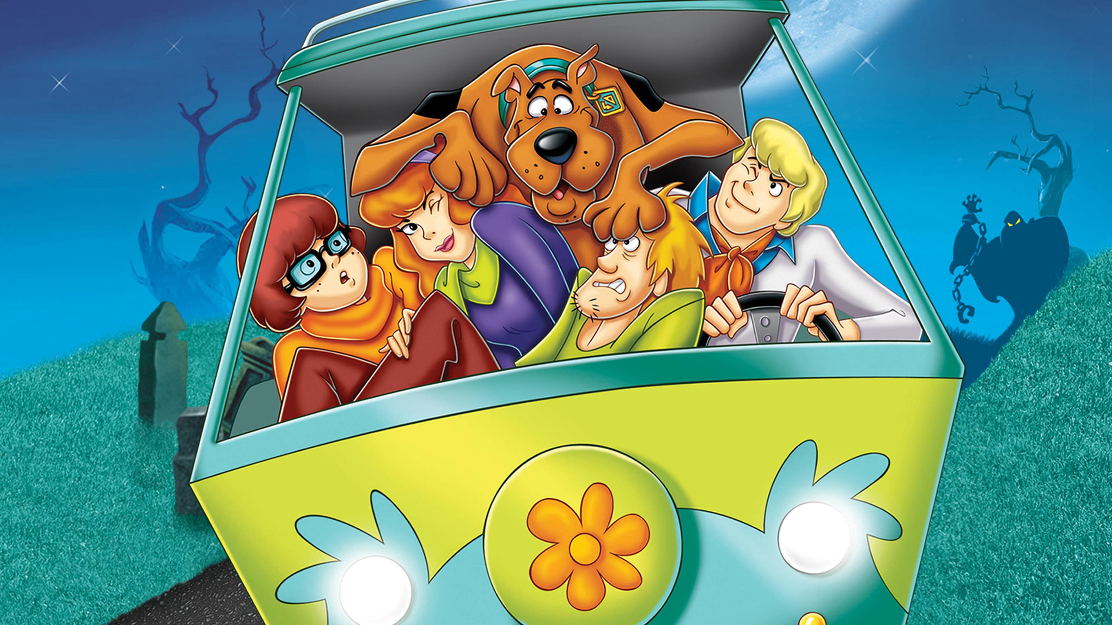 Fred, Daphne, Velma, Shaggy và chú chó biết nói Scooby-Doo du hành trên chiếc xe van Mystery Machine để tìm kiếm những bí ẩn kỳ lạ cần giải quyết.