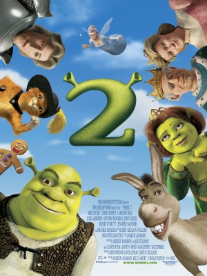 Trong phim Shrek 2, Shrek và Fiona, sau khi kết hôn, được mời đến vương quốc Far Far Away để gặp phụ huynh của Fiona, Vua và Hoàng hậu. Tuy nhiên, cuộc gặp gỡ không diễn ra suôn sẻ khi phụ huynh của Fiona không hề biết rằng cô đã kết hôn với một người ogre. Điều này dẫn đến nhiều tình huống hài hước và bất ngờ. Trong khi đó, Chúa tể Farquaad đã bị tiêu diệt và tên quỷ thợ săn nghĩ rằng việc tiêu diệt Shrek sẽ giúp anh trở thành vị vua mới. Anh thuê một kẻ thám tử tinh ranh là Puss in Boots (Mèo đi giày) để giải quyết vấn đề này.