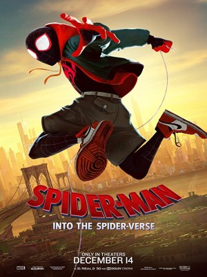 Teen Miles Morales becomes the Spider-Man of his universe and must join with five spider-powered individuals from other dimensions to stop a threat for all realities.