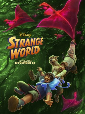 Strange World (Thế Giới Lạ Lùng)&nbsp;kể về chuyến hành trình đưa người xem đi sâu vào một vùng đất nguy hiểm chưa từng được khám phá, nơi những sinh vật lạ thường đang chờ đợi gia đình các nhà thám hiểm Clades. Có vẻ như đây sẽ là nhiệm vụ khác biệt và quan trọng nhất của họ từ trước tới nay.