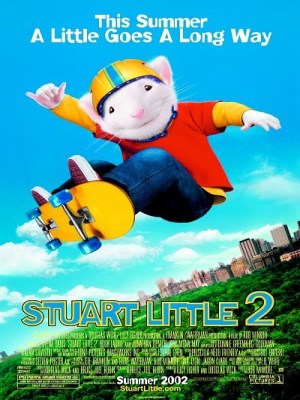 Stuart Little 2 (Chú Chuột Siêu Quậy 2) - Trở thành thành viên chính thức trong gia đình Little quả là một việc không hề đơn giản với Stuart. Họ phải học cách sống chung với cậu, chấp nhận tất cả những sự khác biệt ở cậu. Nhưng đồng thời cậu có một kẻ thù không chịu đội trời chung là chú mèo Snowbell. Không chỉ chú mèo Snowbell mà bên ngoài còn cả một đám mèo lang thang rình rập đe dọa tính mạng của Stuart bé nhỏ. Stuart bằng nỗ lực của mình đã giành chiến thắng trong cuộc đua thuyền buồm điều khiển từ xa, bất chấp những nguy hiểm nhãn tiền trong sự hò reo cổ vũ của anh trai George. Nhưng cuối cùng thì Stuart cũng tìm thấy cha mẹ đẻ của mình bên ngôi nhà nhỏ trong Công viên Trung tâm... Cuộc sống cũng như những cuộc phiêu lưu đã làm cho Stuart hiểu được những giá trị đích thực của gia đình, của tình bạn và lòng trung thành.