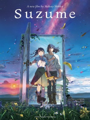 A modern action adventure road story where a 17-year-old girl named Suzume helps a mysterious young man close doors from the other side that are releasing disasters all over in Japan.