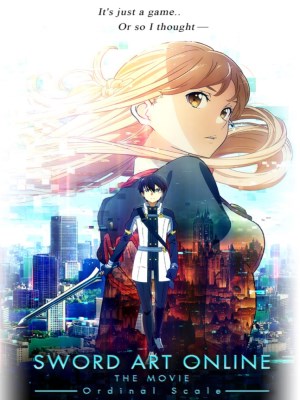 Sword Art Online: The Movie - Ordinal Scale (Đao Kiếm Thần Vực: Ranh Giới Hư Ảo) - Năm 2026, thế giới thực tế ảo được khuấy đảo bởi phát minh mới Aguma – tiền thân Amusphere. Đây là một thiết bị có thể mang đi được, dù không có chức năng full-dive (người chơi hoàn toàn hòa nhập vào game) như các thiết bị trước, nhưng nó được sử dụng Augmented Reality (AR - Công nghệ tương tác thực tế - thực tại), cho phép game thủ chơi dù vẫn còn ý thức về thế giới bên ngoài. Độ an toàn và thân thiện với người dùng khiến nó trở thành hit trên thị trường. Game nổi tiếng nhất trên thiết bị này chính là Ordinal Scale, đã thu hút hàng triệu người gia nhập.Asuna và bạn bè mình không ngoại lệ, họ đã chơi Ordinal Scale một thời gian. Cho đến khi Kirito cũng quyết định tham gia. Họ dường như nhận ra rằng Ordinal Scale chứa đựng nhiều rủi ro khó lường. Khi người chơi bị mắc kẹt lại trong thế giới ảo, và phải đánh đổi bằng mạng sống thật.Phiên bản điện ảnh lần này, mặc dù&nbsp;Sword Art Online&nbsp;hoàn toàn được viết mới so vớt cốt chuyện ban đầu. Nhưng được chắp bút bởi cha đẻ Kawahara Reki nên phim hoàn toàn giữ nguyên được tinh thần thương hiệu Sword Art Online.