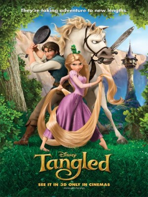 Câu chuyện Tangled (Công Chúa Tóc Mây) bắt đầu bằng việc một công chúa bé nhỏ có tên Rapunzel bị một phù thủy ác đặt trong một tòa tháp cao cách biệt khỏi thế giới bên ngoài. Cô bị giam giữ trong tòa tháp suốt 18 năm và không được phép ra ngoài. Công chúa có một sợi tóc đặc biệt dài và ma thuật có khả năng chữa lành bất kỳ thứ gì chạm vào nó.Một ngày nọ, một tên trộm tên Flynn Rider xuất hiện và bị Rapunzel giam cầm. Cô quyết định sử dụng sự hấp dẫn của mình để thuyết phục Flynn giúp cô thoát khỏi tháp và khám phá thế giới bên ngoài. Họ bắt đầu một cuộc hành trình mạo hiểm và kỳ diệu, trong đó họ gặp gỡ những nhân vật đáng yêu và nguy hiểm và tìm hiểu về cuộc sống và tình yêu.