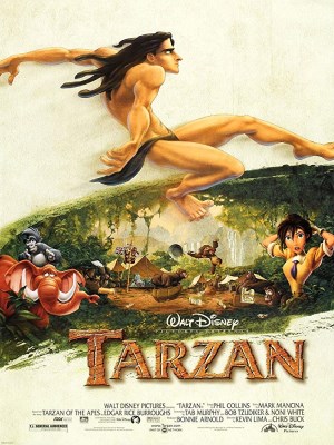 Cậu Bé Rừng Xanh là bộ phim phỏng theo tác phẩm nổi tiếng Tarzan of the Apes của Edgar Rice Burroughs, do hãng phim Walt Disney sản xuất.Bộ phim bắt đầu với tai nạn đắm tàu của Tarzan và cha mẹ. Họ dạt vào một hoang đảo ở châu Phi đầy thú dữ. Sau khi mất cả hai người thân vì báo Sabor, cậu bé được khỉ mẹ Karla, con khỉ vừa mất con vì Sabor, cứu sống. Karla đem cậu bé về, đặt tên và nuôi như con đẻ. Dù vậy, Tarzan chưa bao giờ có được tình yêu của đầu đàn Kerchak. Tarzan lớn lên trong sự khác biệt với bầy đàn, cậu chỉ có Terk, con khỉ béo ị và Tantor, con voi nhát cáy làm bạn.Cuộc sống của Tarzan cứ mãi hoang dã như vậy nếu không có một ngày đoàn thám hiểm nghiên cứu giống khỉ đột của giáo sư Porter xuất hiện ở cánh rừng già này. Cùng đi ...