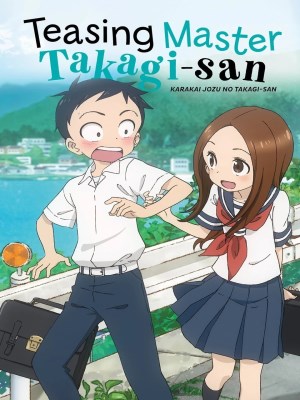 If you blush, you lose. Nishikata has been teased mercilessly by Takagi and always winds up blushing! But he vows to one day get back at her.