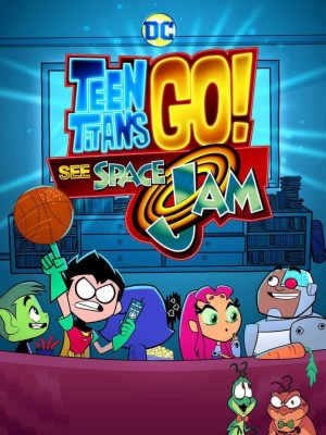 Câu chuyện bắt đầu khi Teen Titans, một nhóm siêu anh hùng trẻ tuổi, quyết định tham gia vào một trận đấu bóng rổ lớn, lấy cảm hứng từ bộ phim Space Jam. Họ muốn chứng minh rằng mình cũng có thể giỏi chơi bóng rổ như các nhân vật trong phim. Robin, Starfire, Raven, Beast Boy, và Cyborg đã tìm cách đưa Bugs Bunny và các nhân vật khác từ Space Jam vào cuộc chiến này. Tuy nhiên, trong quá trình chuẩn bị, nhóm phải đối mặt với những thử thách và những nhân vật phản diện từ cả hai vũ trụ, bao gồm Al-G Rhythm, người đang âm thầm thao túng các sự kiện để giành chiến thắng trong trận đấu.