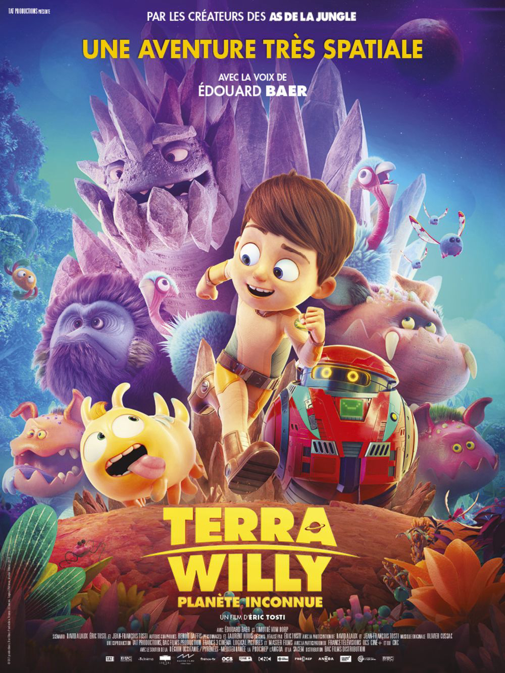 Terra Willy: Cuộc Phiêu Lưu Tới Hành Tinh Lạ lấy bối cảnh tương lai, theo sau hành trình sinh tồn của cậu bé 10 tuổi tên Willy, bị lạc mất gia đình trong một tai nạn trên tàu vũ trụ. Với sự giúp đỡ của Buck - một robot tự hành và Flash - một sinh vật bản địa dễ thương, Willy phải vượt qua những khó khăn, nguy hiểm cũng như khám phá hệ thống động - thực vật trên hành tinh kì lạ trước khi nhóm giải cứu cậu được gửi tới.