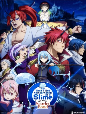 Bộ phim That Time I Got Reincarnated as a Slime the Movie: Scarlet Bond (Lúc Đó Tôi Đã Chuyển Sinh Thành Slime: Mối Liên Kết Đỏ Thẫm) xoay quanh một âm mưu lâu dài về một sức mạnh bí ẩn do Nữ hoàng nắm giữ ở Raja, một quốc gia nhỏ ở phía tây Tempest. Khi một con slime tiến hóa thành Chúa Quỷ tên là Rimuru Tempest tình cờ gặp Hiiro, một người sống sót của tộc Ogre, một cuộc phiêu lưu kỳ thú với nhiều nhân vật mới bắt đầu. Sức mạnh của trái phiếu sẽ được đưa vào thử nghiệm