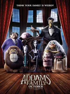 The Addams Family (Gia đình Addams): trở lại màn ảnh rộng trong bộ phim hoạt hình hài hước đầu tiên về gia đình đáng sợ nhất trong lịch sử. Hài hước, kỳ quặc và hoàn toàn độc nhất vô nhị, Gia đình Addams sẽ xác định lại ý nghĩa của việc trở thành một người hàng xóm tốt.