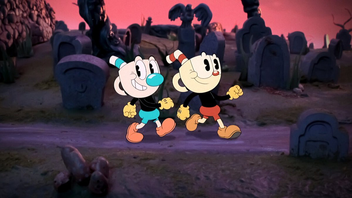 Hãy dõi theo những sự cố của Cuphead bốc đồng và cậu em ba phải Mugman trong loạt phim hoạt hình dựa trên tựa game nổi tiếng này.