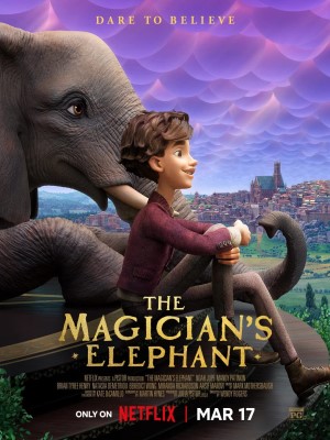 The Magician's Elephant (Con Voi Của Nhà Ảo Thuật)&nbsp;kể về một cậu bé quyết tâm chấp nhận lời thách thức của nhà vua để thực hiện ba nhiệm vụ bất khả thi nhằm đổi lấy con voi kỳ diệu và cơ hội theo đuổi vận mệnh của mình.