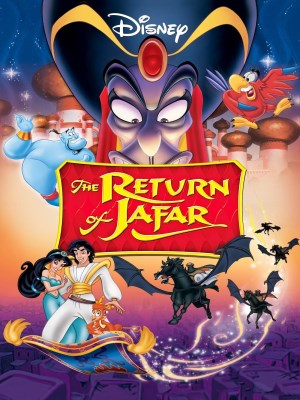 The Return of Jafar là phần tiếp theo của bộ phim hoạt hình Disney Aladdin, ra mắt vào năm 1994. Phim theo chân Aladdin, Jasmine và Genie khi Jafar, kẻ thù cũ của họ, trở lại để báo thù sau khi bị giam giữ trong đèn ma thuật. Jafar lên kế hoạch chiếm đoạt quyền lực và biến Aladdin thành kẻ thù của vương quốc. Trong khi đó, Aladdin và Genie phải hợp tác để ngăn chặn Jafar và bảo vệ Agrabah. Phim không chỉ mang đến những pha hành động và hài hước mà còn khám phá tình bạn và lòng dũng cảm. The Return of Jafar là một tác phẩm quan trọng trong loạt phim Aladdin, giúp mở rộng câu chuyện và phát triển các nhân vật.