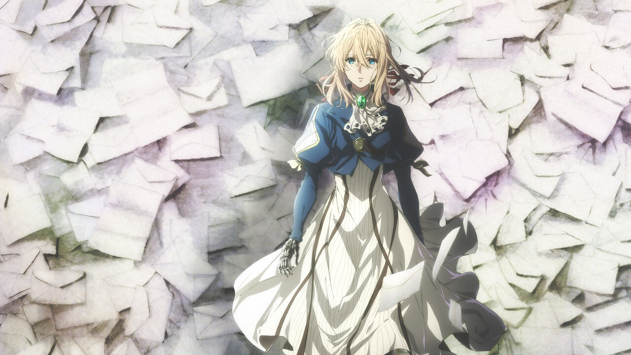 Violet Evergarden là cô búp bê ký ức chuyên viết thư thay cho ai không thể. Cô cũng dần tìm hiểu được về đất nước bị chiến tranh chia cắt và trái tim sắt đá của bản thân.