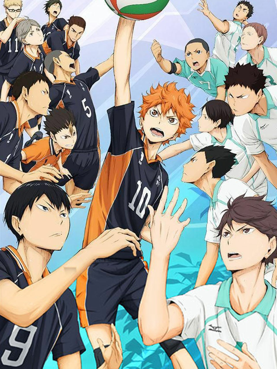 Tuyển tập những bộ TV anime [Haikyu] từ chương 14 kì 1 cho đến chương 25.