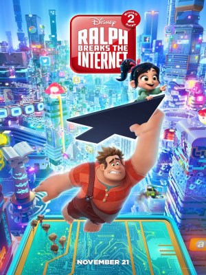 Wreck-It Ralph 2: Ralph Breaks the Internet (Ráp-Phờ Đập Phá 2: Phá Đảo Thế Giới Ảo) - Sáu năm sau phần 1, một sự kiện thay đổi hoàn toàn cuộc sống của đôi bạn thân Ralph và Vanellope. Máy tính đã kết nối wifi, giờ đây họ bắt đầu cuộc phiêu lưu mới trên mạng Internet.Vì thiết bị trò chơi bị hỏng, anh chàng đập phá Ralph và cô bé Vanellope phải vào thế giới internet để mua đồ mới. Tất nhiên, muốn được như ý thì họ phải làm nhiều việc để kiếm đủ tiền. Cũng chính vì thế mà hai anh em được gặp gỡ và biết được nhiều điều mới lạ cùng một số người bạn vô cùng đặc biệt.